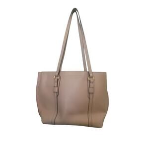 NWOT Nanette Lepore Blush Over Shoulder w/Black Trim Leather